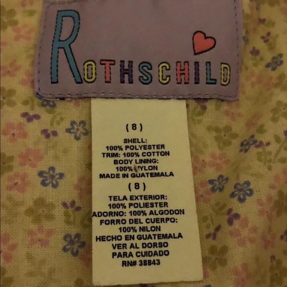 Rothschild Girls Rain coat - Picture 4 of 10